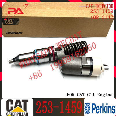 common rail fuel injector 253-1459 249-0712 10R-1305 10R-3147 for Caterpillar C11 engine