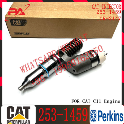 common rail fuel injector 253-1459 249-0712 10R-1305 10R-3147 for Caterpillar C11 engine