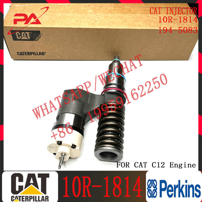 Common rail diesel fuel injector 10R-1256 10R-1814 212-3462 10R-0961 212-3469 203-3464 For Caterpillar C10 C12 Engine