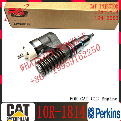 Common rail diesel fuel injector 10R-1256 10R-1814 212-3462 10R-0961 212-3469 203-3464 For Caterpillar C10 C12 Engine