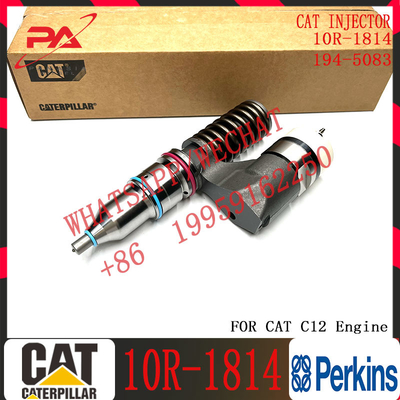 Common rail diesel fuel injector 10R-1256 10R-1814 212-3462 10R-0961 212-3469 203-3464 For Caterpillar C10 C12 Engine