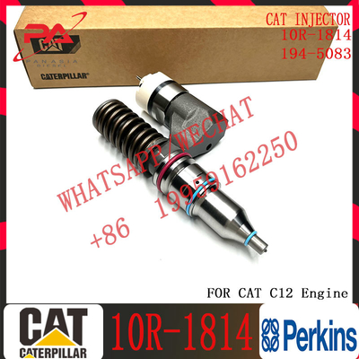 Common rail diesel fuel injector 10R-1256 10R-1814 212-3462 10R-0961 212-3469 203-3464 For Caterpillar C10 C12 Engine