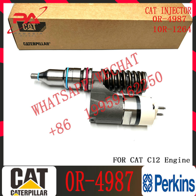 Common rail diesel fuel injector 0R-4987 10R-1264 10R-0967 212-3462 10R-0961 212-3469 For Caterpillar C10 C12 Engine