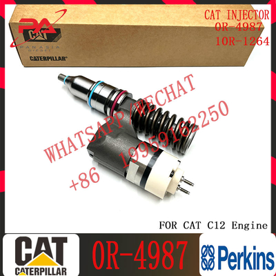 Common rail diesel fuel injector 0R-4987 10R-1264 10R-0967 212-3462 10R-0961 212-3469 For Caterpillar C10 C12 Engine