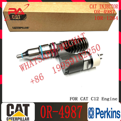 Common rail diesel fuel injector 0R-4987 10R-1264 10R-0967 212-3462 10R-0961 212-3469 For Caterpillar C10 C12 Engine