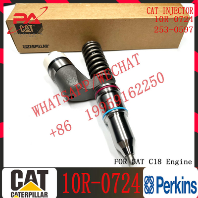 Common rail injector fuel injector 253-0616 253-0618 291-5911 10R-0724 253-0597 20R-8048 211-3025 for C15 C18 Excavator