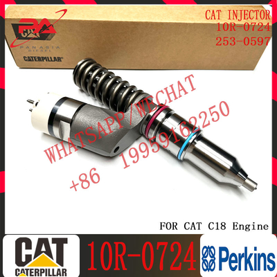 Common rail injector fuel injector 253-0616 253-0618 291-5911 10R-0724 253-0597 20R-8048 211-3025 for C15 C18 Excavator