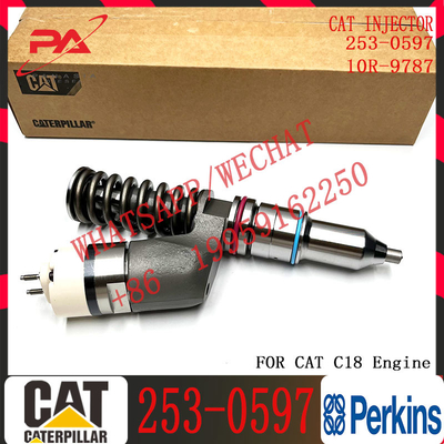 Diesel Fuel Injector 235-1403 253-0597 10R-9787 10R-7228 10R-2772 10R-7231 10R-7230 For Caterpillar C15 C18