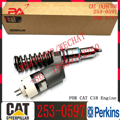 Diesel Fuel Injector 235-1403 253-0597 10R-9787 10R-7228 10R-2772 10R-7231 10R-7230 For Caterpillar C15 C18
