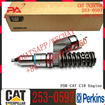 Diesel Fuel Injector 235-1403 253-0597 10R-9787 10R-7228 10R-2772 10R-7231 10R-7230 For Caterpillar C15 C18