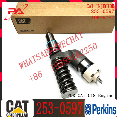 Diesel Fuel Injector 235-1403 253-0597 10R-9787 10R-7228 10R-2772 10R-7231 10R-7230 For Caterpillar C15 C18