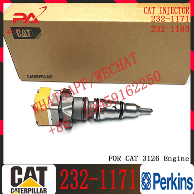Diesel Fuel Injector 232-1171 174-7527 0R-9350 232-1173 179-6020 10R-0781 For 3126 Engine