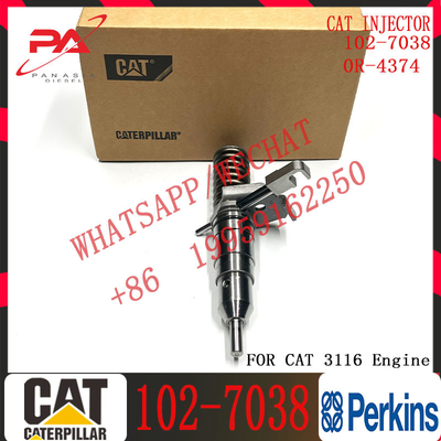 common rail injectors 102-7038 0R-4374 7E-6193 105-1694 0R-8682 9Y-4982 0R-0471 for Caterpillar excavator