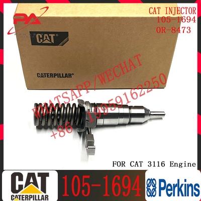 Common Rail Fuel Injector 101-4561 101-8673 102-7038 105-1694 127-8207 127-8225 7E-8727  For Excavator Engine 3116