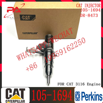 Diesel Common Rail Fuel Injector 101-4561 101-8673 102-7038 105-1694 injector For Excavator Engine 3116