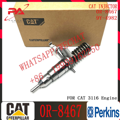 Common Rail Injector 0R-8467 7E-6193 105-1694 0R-8682 9Y-4982 0R-0471 For 3114 3116 3126 Engine