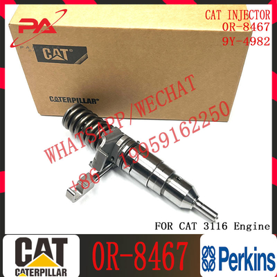 Common Rail Injector 0R-8467 7E-6193 105-1694 0R-8682 9Y-4982 0R-0471 For 3114 3116 3126 Engine