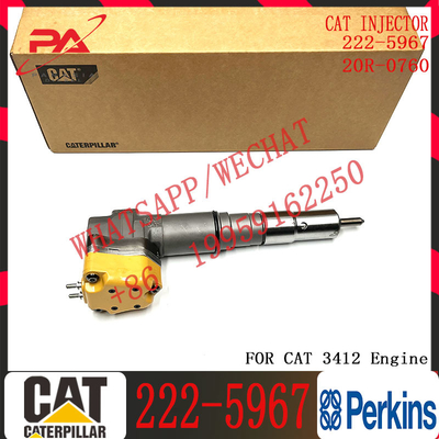 common rail injector 222-5967 232-1175 171-9704 196-1401 222-5966 173-9268 for C-A-T 3412 engine