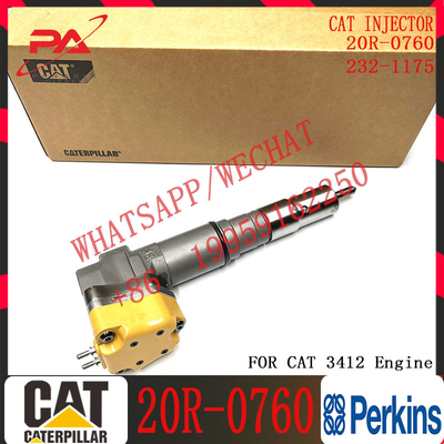 Diesel Fuel Injector 179-6020 20R-0760 198-7912 232-1168 156-3895 204-2467 232-1167 for C-aterpillar 3412 Engine