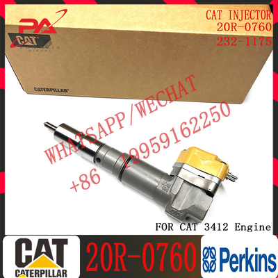 Diesel Fuel Injector 179-6020 20R-0760 198-7912 232-1168 156-3895 204-2467 232-1167 for C-aterpillar 3412 Engine