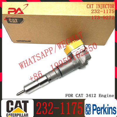 Diesel Fuel Injector 232-1175 173-9272 232-1173 10R-1265 173-9379 138-8756 for C-A-T 3412 Engine