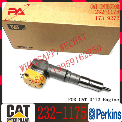 Diesel Fuel Injector 232-1175 173-9272 232-1173 10R-1265 173-9379 138-8756 for C-A-T 3412 Engine