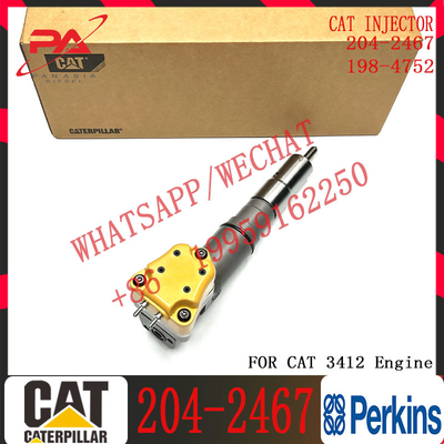 common rail diesel fuel injector 232-1171 20R-5392 173-4059 232-1172 204-2467 for Caterpillar Diesel 3412 Engine