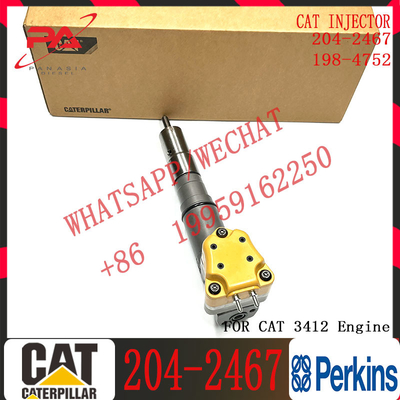 common rail diesel fuel injector 232-1171 20R-5392 173-4059 232-1172 204-2467 for Caterpillar Diesel 3412 Engine