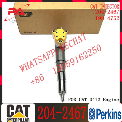 common rail diesel fuel injector 232-1171 20R-5392 173-4059 232-1172 204-2467 for Caterpillar Diesel 3412 Engine