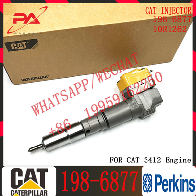 diesel fuel injector 174-7526 198-6877 232-1166 198-7912 232-1168 156-3895 198-7912 for Caterpillar 3412