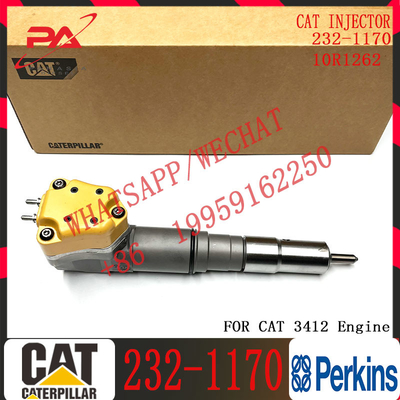 Diesel injection parts fuel injector 173-9272 232-1173 10R-1265 173-9379 232-1170 For 3412 Caterpillar Excavator