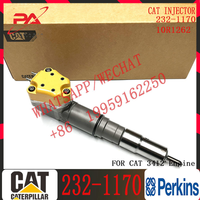 Diesel injection parts fuel injector 173-9272 232-1173 10R-1265 173-9379 232-1170 For 3412 Caterpillar Excavator