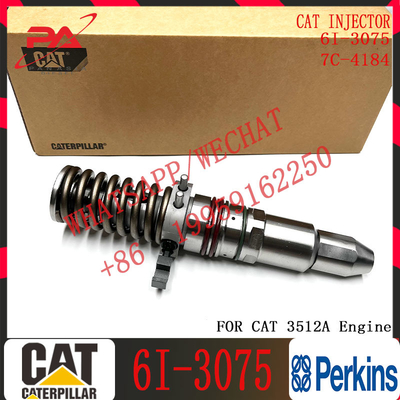 Injector Assembly 6I-3075 7C-4184 10R3053 9Y-0052 61-4357 0R-1759 For Caterpillar 3512A Engine Excavators