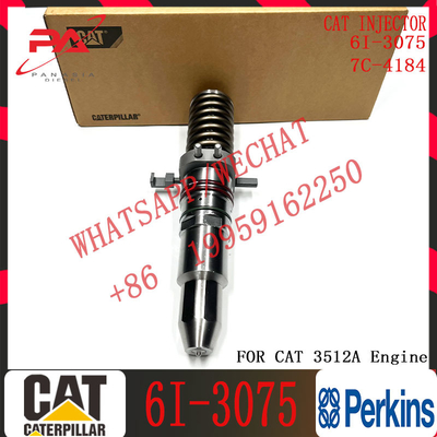 Injector Assembly 6I-3075 7C-4184 10R3053 9Y-0052 61-4357 0R-1759 For Caterpillar 3512A Engine Excavators