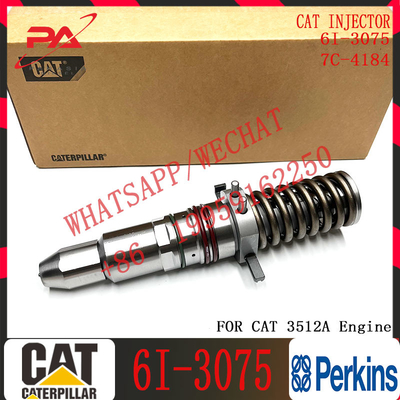 Injector Assembly 6I-3075 7C-4184 10R3053 9Y-0052 61-4357 0R-1759 For Caterpillar 3512A Engine Excavators