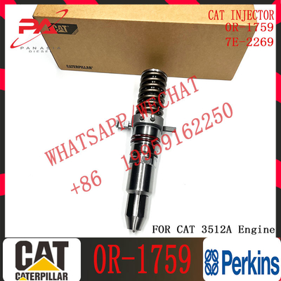 Common Rail Diesel 3512A Injector 61-4357 7E-2269 7C-9576 0R-1759 For Caterpillar