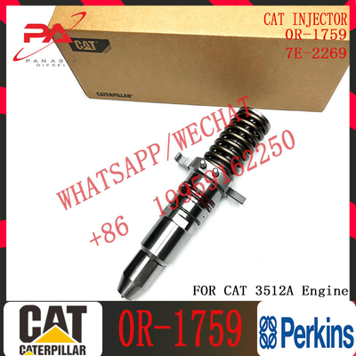 Common Rail Diesel 3512A Injector 61-4357 7E-2269 7C-9576 0R-1759 For Caterpillar