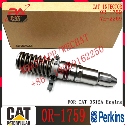 Common Rail Diesel 3512A Injector 61-4357 7E-2269 7C-9576 0R-1759 For Caterpillar