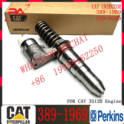 Diesel Fuel Injector 250-1302 389-1969 10R-1303 386-1754 379-0509 10R-3255 386-1758 392-0208 for 3512B Excavator