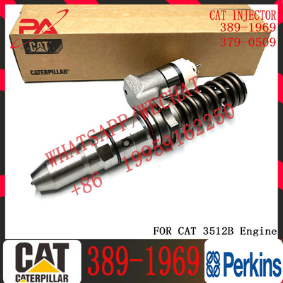 Diesel Fuel Injector 250-1302 389-1969 10R-1303 386-1754 379-0509 10R-3255 386-1758 392-0208 for 3512B Excavator