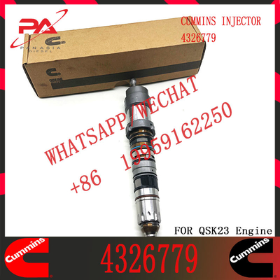 Common rail injector fuel injecto 4088427 4326639 4326779 4928349 4010025 4087894 for QSK23 Excavator QSK23 QSK45 QSK60