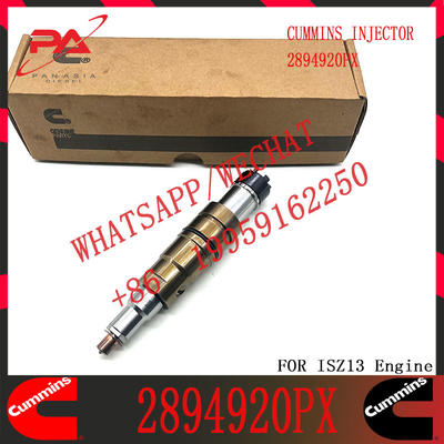 Common rail injector fuel injecto 2894920PX 2058444 2482244 2031386 4326989 4326959 for ISZ13 Excavator DC09 DC16 DC13