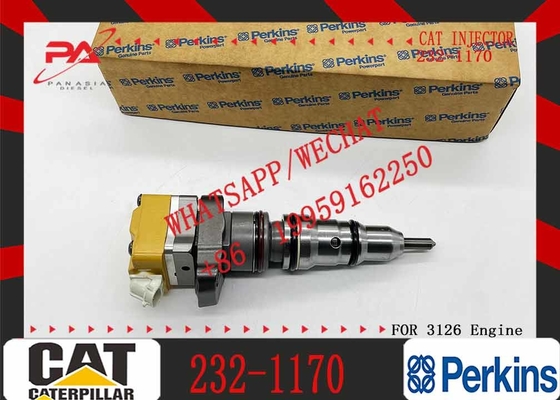 Cat 3412E Engine Diesel injection system parts diesel fuel injector 2321170 232-1170 For Caterpillar Excavator