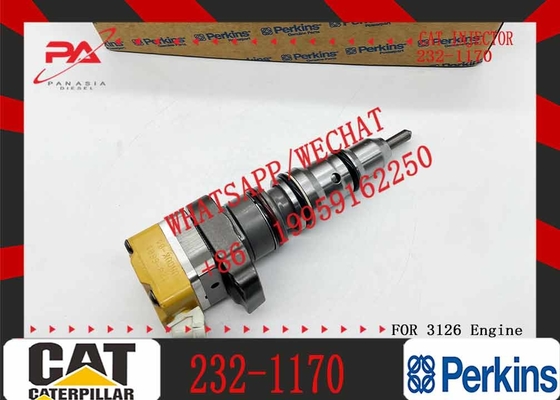 Cat 3412E Engine Diesel injection system parts diesel fuel injector 2321170 232-1170 For Caterpillar Excavator