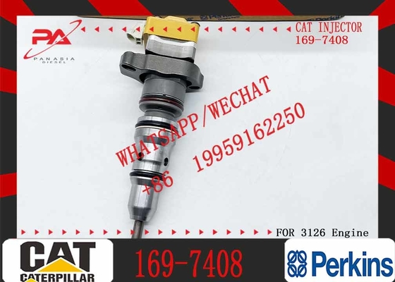 Rushed Fuel Injector Assembly 169-7408 1697408 For CAT Engine 3412 Series