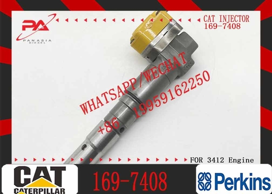 Rushed Fuel Injector Assembly 169-7408 1697408 For CAT Engine 3412 Series