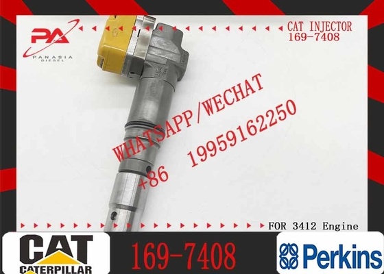 Rushed Fuel Injector Assembly 169-7408 1697408 For CAT Engine 3412 Series