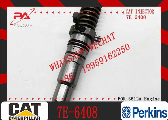 Construction Mechanical Engine Parts Diesel Fuel Injectors 4P9076 111-3718 For Caterpillar 3508 3512 3516 Engine