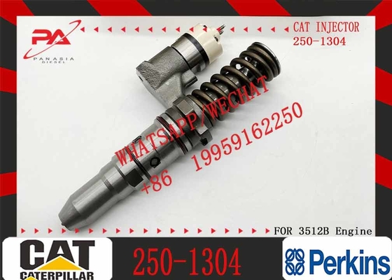 Construction Machinery Parts Fuel Injector Assembly 10R-1278 250-1304 For C-aterpillar 3512 3516 3508 Engine