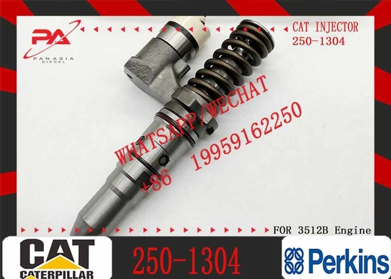 Construction Machinery Parts Fuel Injector Assembly 10R-1278 250-1304 For C-aterpillar 3512 3516 3508 Engine